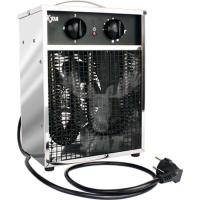 Тепловентилятор Кузя КЭВ-3 (220 В; 200 куб.м/ч; ступени 1,5/3 кВт; корпус из нержавеющей стали)