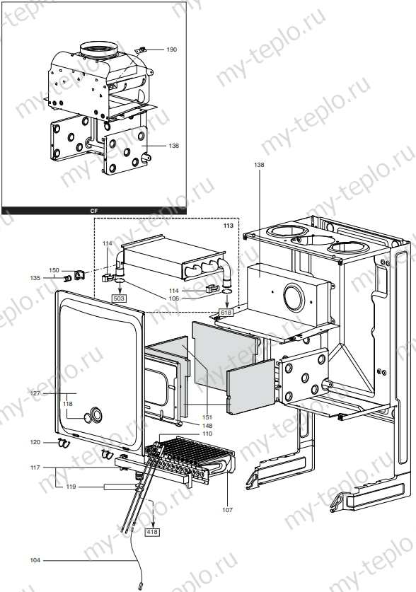 Запчасти Ariston CLAS SYSTEM 32 FF купить в Уфе