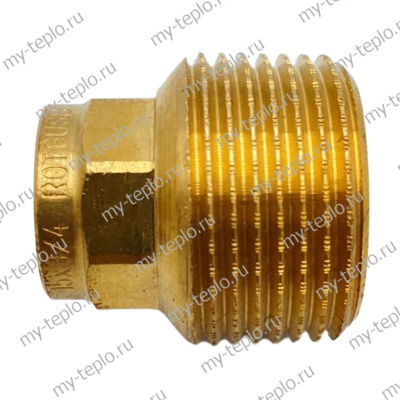 Медь Соединение прямое пайка - н/р 15х3/4